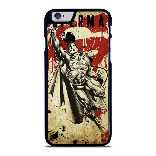 Superman Superhero Vintage Cover iPhone 6 / 6S / 6 Plus / 6S Plus Case Cover