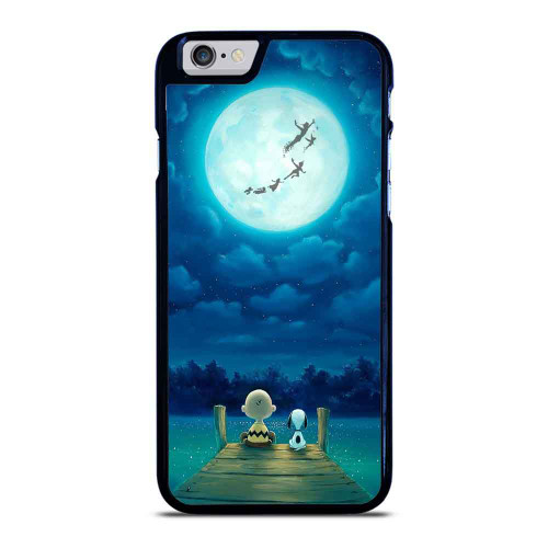 Peanuts And Snoopy With Pater Pan And Tinkerbell iPhone 6 / 6S / 6 Plus / 6S Plus Case Cover