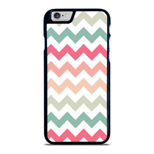 Pastel Chevron Wave Stripes Pattern iPhone 6 / 6S / 6 Plus / 6S Plus Case Cover