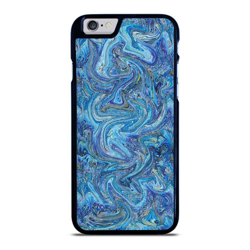 Molten Colour Paint Indie Blue Beautiful Lovely Girls iPhone 6 / 6S / 6 Plus / 6S Plus Case Cover