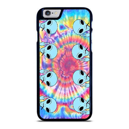 Middle Finger Alien Tie Dye Bleach Cute Girly Girls iPhone 6 / 6S / 6 Plus / 6S Plus Case Cover