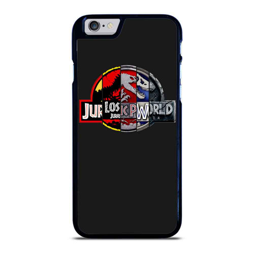 Jurassic World Fallen Kingdom Jurassic Park All Logo 25 Anniversary iPhone 6 / 6S / 6 Plus / 6S Plus Case Cover
