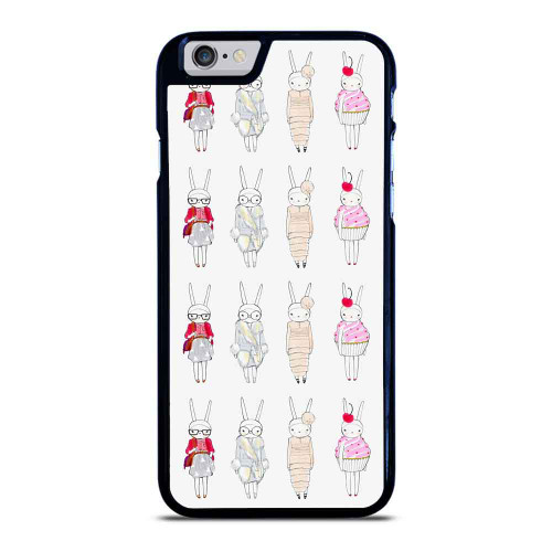 Fifi Lapin Rabbit Bunny Pattern iPhone 6 / 6S / 6 Plus / 6S Plus Case Cover