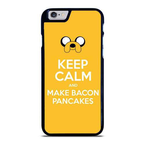 Adventure Time Jake Dog Keep Calm And Make Bacon Pancakes Funny iPhone 6 / 6S / 6 Plus / 6S Plus Case Cover