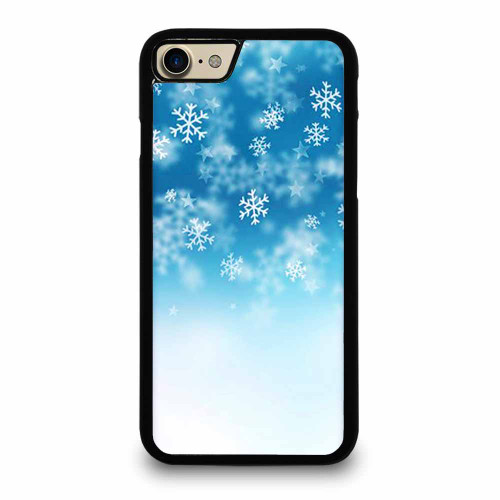 Winter Snowflakes Wallpaper iPhone 7 / 7 Plus / 8 / 8 Plus Case Cover