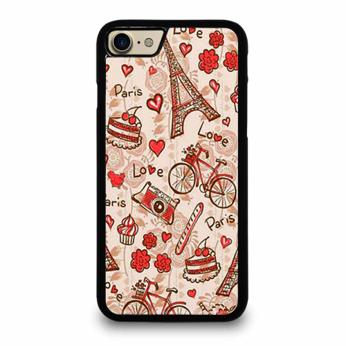 Vintage Paris Love iPhone 7 / 7 Plus / 8 / 8 Plus Case Cover