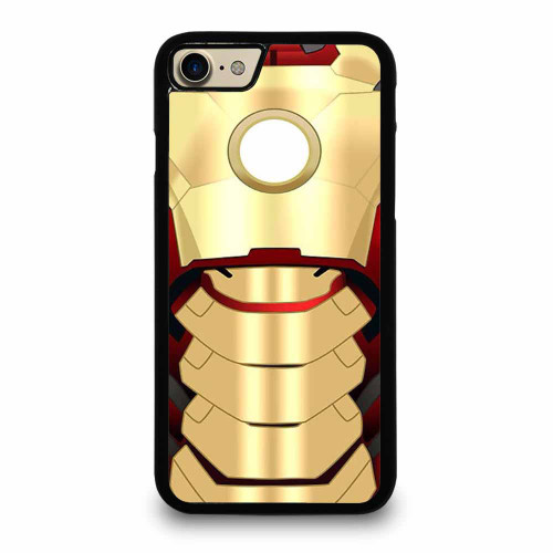 The Avengers Character Infinity War Iron Man Body Armor Gold iPhone 7 / 7 Plus / 8 / 8 Plus Case Cover