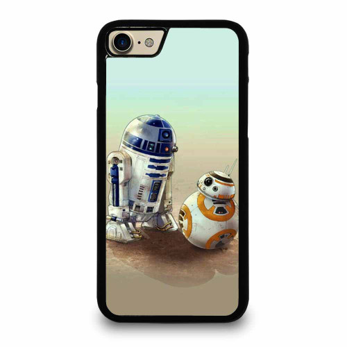 Star Wars Funny Robot Bb8 R2D2 iPhone 7 / 7 Plus / 8 / 8 Plus Case Cover