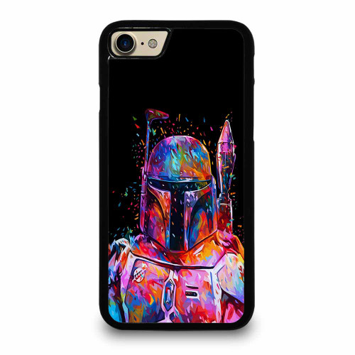 Star Wars Boba Fett Abstract Art iPhone 7 / 7 Plus / 8 / 8 Plus Case Cover Star Wars Boba Fett Abstract Art iPhone 7 / 7 Plus / 8 / 8 Plus Case Cover