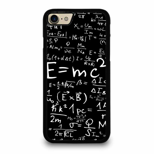 Science Albert Einstein Formulas Mathematics Physics iPhone 7 / 7 Plus / 8 / 8 Plus Case Cover
