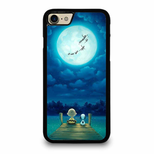 Peanuts And Snoopy With Pater Pan And Tinkerbell iPhone 7 / 7 Plus / 8 / 8 Plus Case Cover