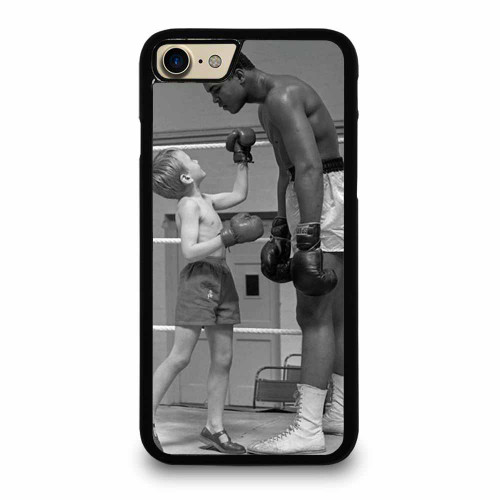 Muhammad Ali With Kid 6 Years Old Patrick Power During Training iPhone 7 / 7 Plus / 8 / 8 Plus Case Cover
