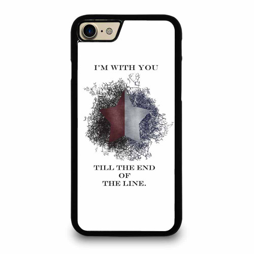 I'M With You Till The End Of The Line iPhone 7 / 7 Plus / 8 / 8 Plus Case Cover