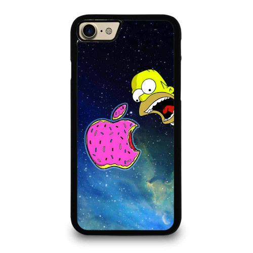 Donnut Simpsons Galaxy iPhone 7 / 7 Plus / 8 / 8 Plus Case Cover