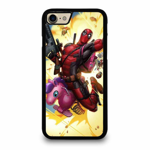 Deadpool Funny Movie Unicorn Blow Taco iPhone 7 / 7 Plus / 8 / 8 Plus Case Cover