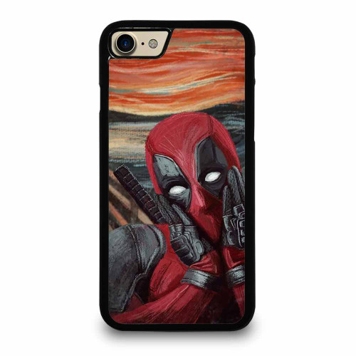 Deadpool Cool Character Funny Movie Deadpool Vincent Van Gogh iPhone 7 / 7 Plus / 8 / 8 Plus Case Cover