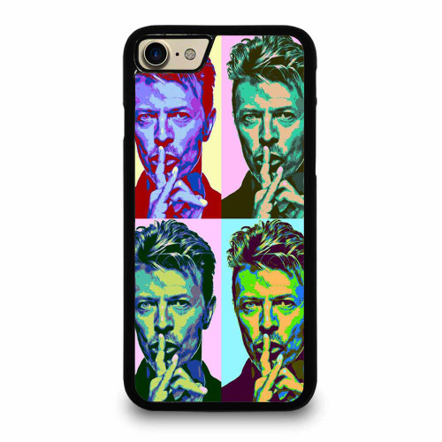 David Bowie Drawing Colour iPhone 7 / 7 Plus / 8 / 8 Plus Case Cover