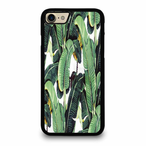Banana Leaves Hawaiian Palm Leaf Tropical Summer iPhone 7 / 7 Plus / 8 / 8 Plus Case Cover