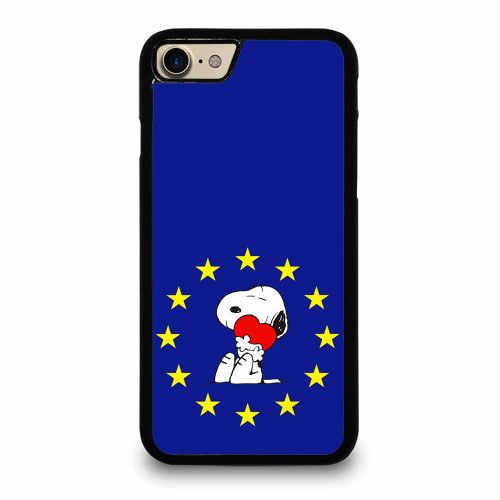 Aims Snoopy Blue iPhone 7 / 7 Plus / 8 / 8 Plus Case Cover