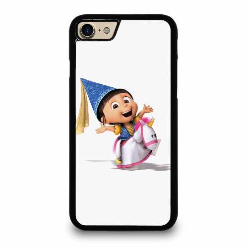Agnes And Her Unicorn Funny Minions iPhone 7 / 7 Plus / 8 / 8 Plus Case Cover