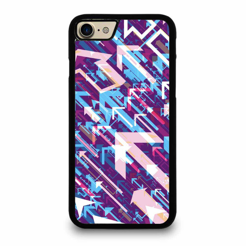 Abstract Arrow Purple iPhone 7 / 7 Plus / 8 / 8 Plus Case Cover