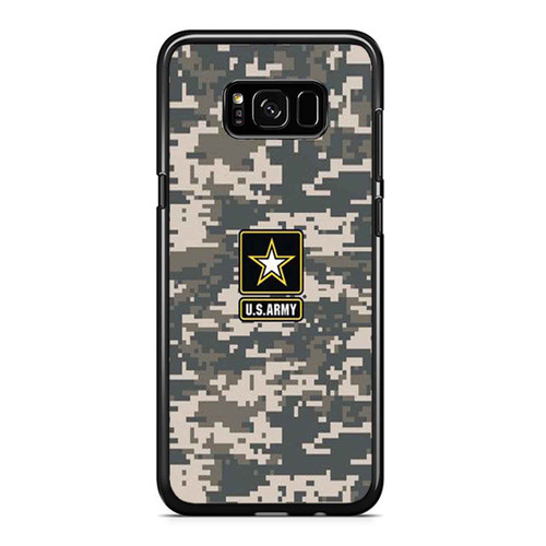 Us Army Camouflage Camo Military Logo Samsung Galaxy S8 / S8 Plus / Note 8 Case Cover