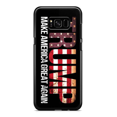 Trump 2020 Distressed American Flag Samsung Galaxy S8 / S8 Plus / Note 8 Case Cover