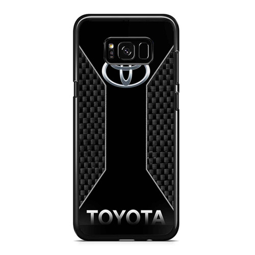 Toyota Black Carbon Luxury Samsung Galaxy S8 / S8 Plus / Note 8 Case Cover