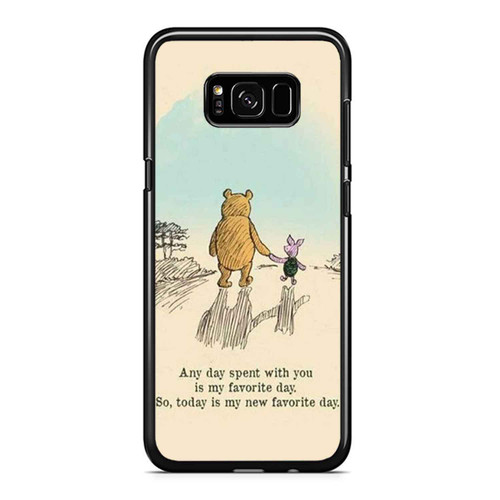 The Winnie Pooh Venice Bear Samsung Galaxy S8 / S8 Plus / Note 8 Case Cover