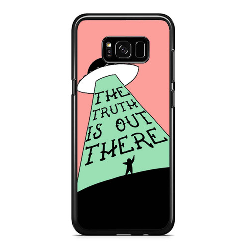 The Truth Is Out There X Files Scully And Mulder Ufo I Believe Samsung Galaxy S8 / S8 Plus / Note 8 Case Cover