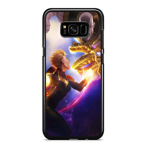 Thanos Vs Captain Marvel Fight Avengers Endgame Samsung Galaxy S8 / S8 Plus / Note 8 Case Cover
