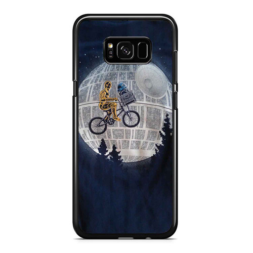 Stars Wars E T Parody Robot C3Po R2D2 Samsung Galaxy S8 / S8 Plus / Note 8 Case Cover