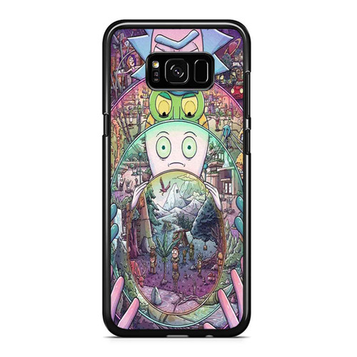 Rick And Morty Word Samsung Galaxy S8 / S8 Plus / Note 8 Case Cover
