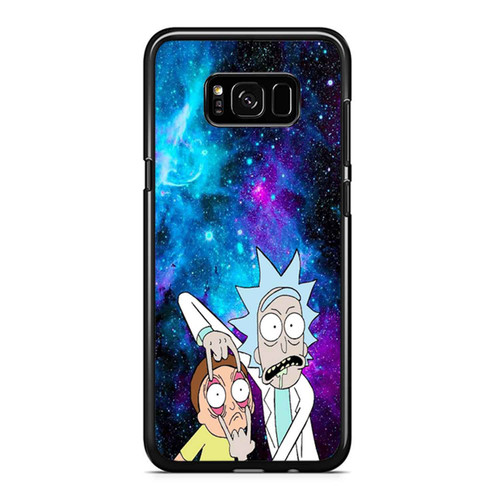 Rick And Morty Galaxy Movie Poster Samsung Galaxy S8 / S8 Plus / Note 8 Case Cover