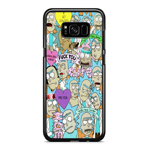 Rick And Morty Collage Samsung Galaxy S8 / S8 Plus / Note 8 Case Cover