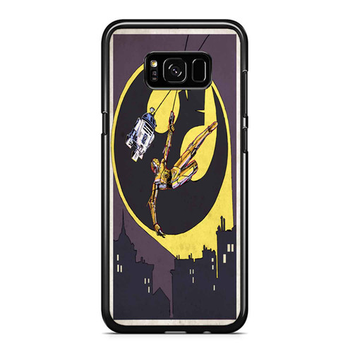 R2D2 And C3Po Batman Star Wars Samsung Galaxy S8 / S8 Plus / Note 8 Case Cover