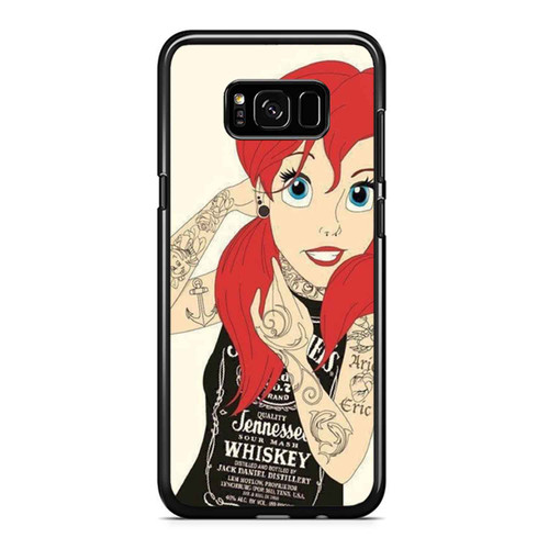 Punk Disney Princesses Ariel Samsung Galaxy S8 / S8 Plus / Note 8 Case Cover