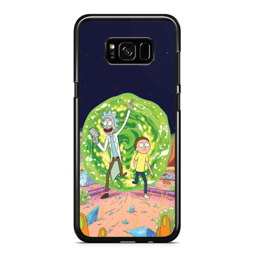 Portrait Rick And Morty Samsung Galaxy S8 / S8 Plus / Note 8 Case Cover