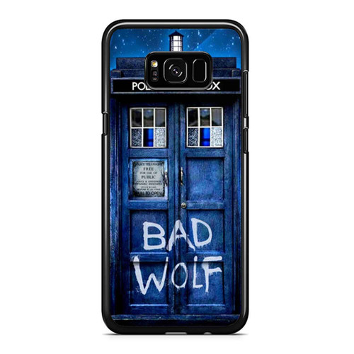 Police Box Bad Wolf Samsung Galaxy S8 / S8 Plus / Note 8 Case Cover