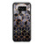 Marble Cubis Black Gold Grey Wallpaper Samsung Galaxy S8 / S8 Plus / Note 8 Case Cover