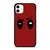 Deadpool Marvel Superhero Funny Emoji iPhone 11 / 11 Pro / 11 Pro Max Case Cover