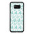 Blue Feather Pattern Samsung Galaxy S8 / S8 Plus / Note 8 Case Cover