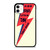 David Bowie We Could Be Heroes Ziggy Stardust Lightning Strike iPhone 11 / 11 Pro / 11 Pro Max Case Cover
