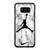 Air Jordan White Marble Samsung Galaxy S8 / S8 Plus / Note 8 Case Cover