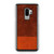 Walnut Brown & Cider Orange Wallpaper Samsung Galaxy S9 / S9 Plus Case Cover