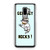 Geology Rocks Science Cat Lab Green Samsung Galaxy S9 / S9 Plus Case Cover