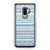 Fairisle Squares And Crosses Patterned Samsung Galaxy S9 / S9 Plus Case Cover