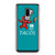 Blue Cartoon Deadpool Oh My Taco Funny Parody Samsung Galaxy S9 / S9 Plus Case Cover