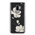 Beautiful White Magnolia Flower On Black Background Samsung Galaxy S9 / S9 Plus Case Cover