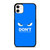 Blue Dont Touch My Device iPhone 11 / 11 Pro / 11 Pro Max Case Cover